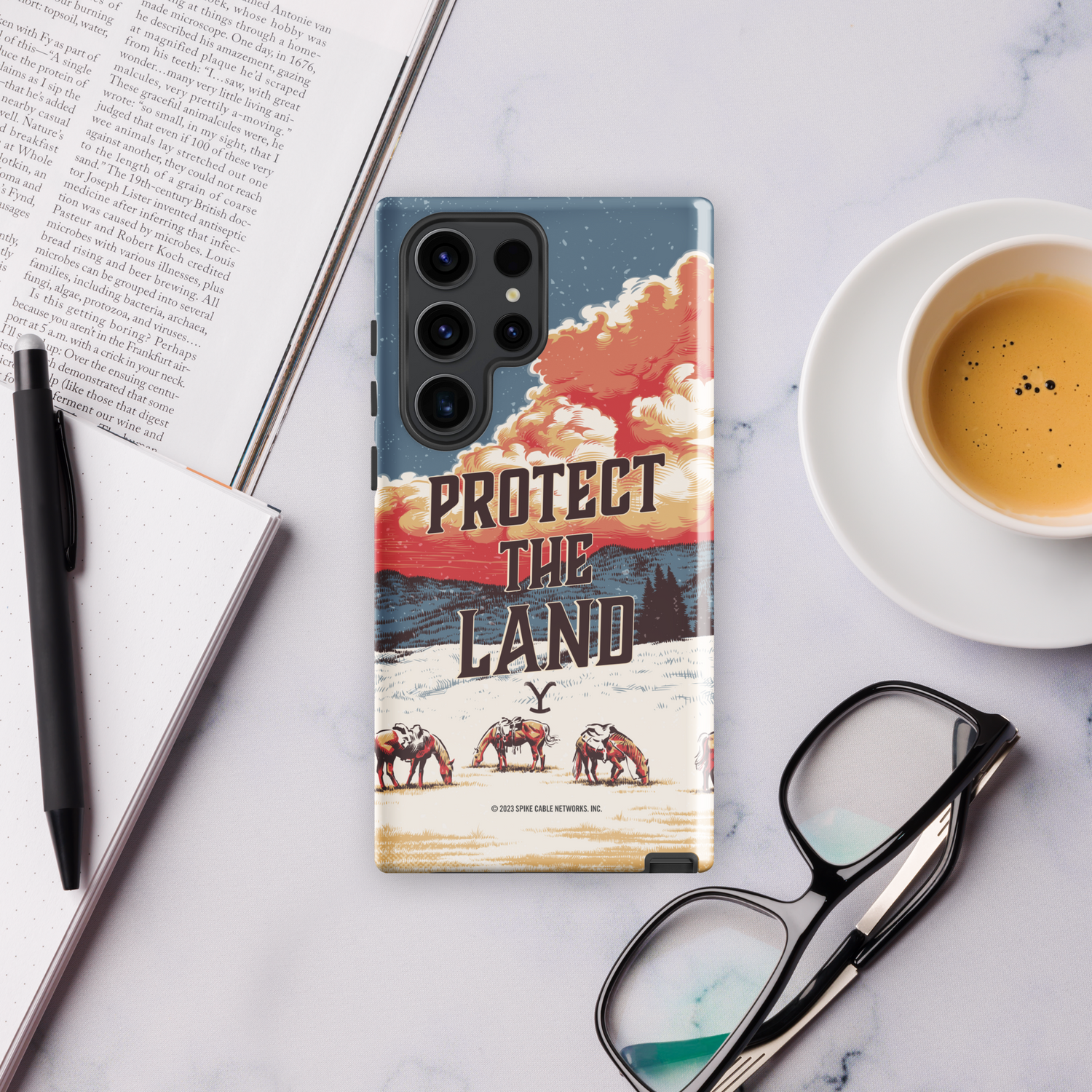 Yellowstone Protect the Land Tough Phone Case - Samsung - Paramount Shop