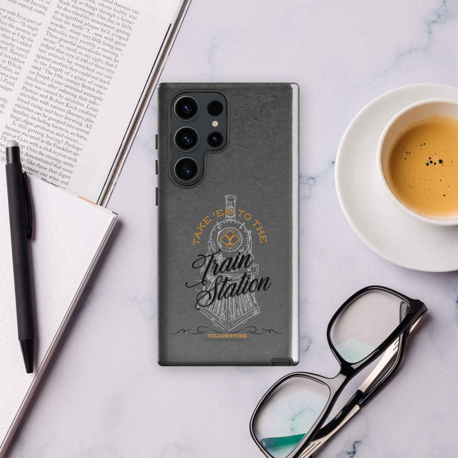 Yellowstone Train Station Tough Phone Case - Samsung - Paramount Shop