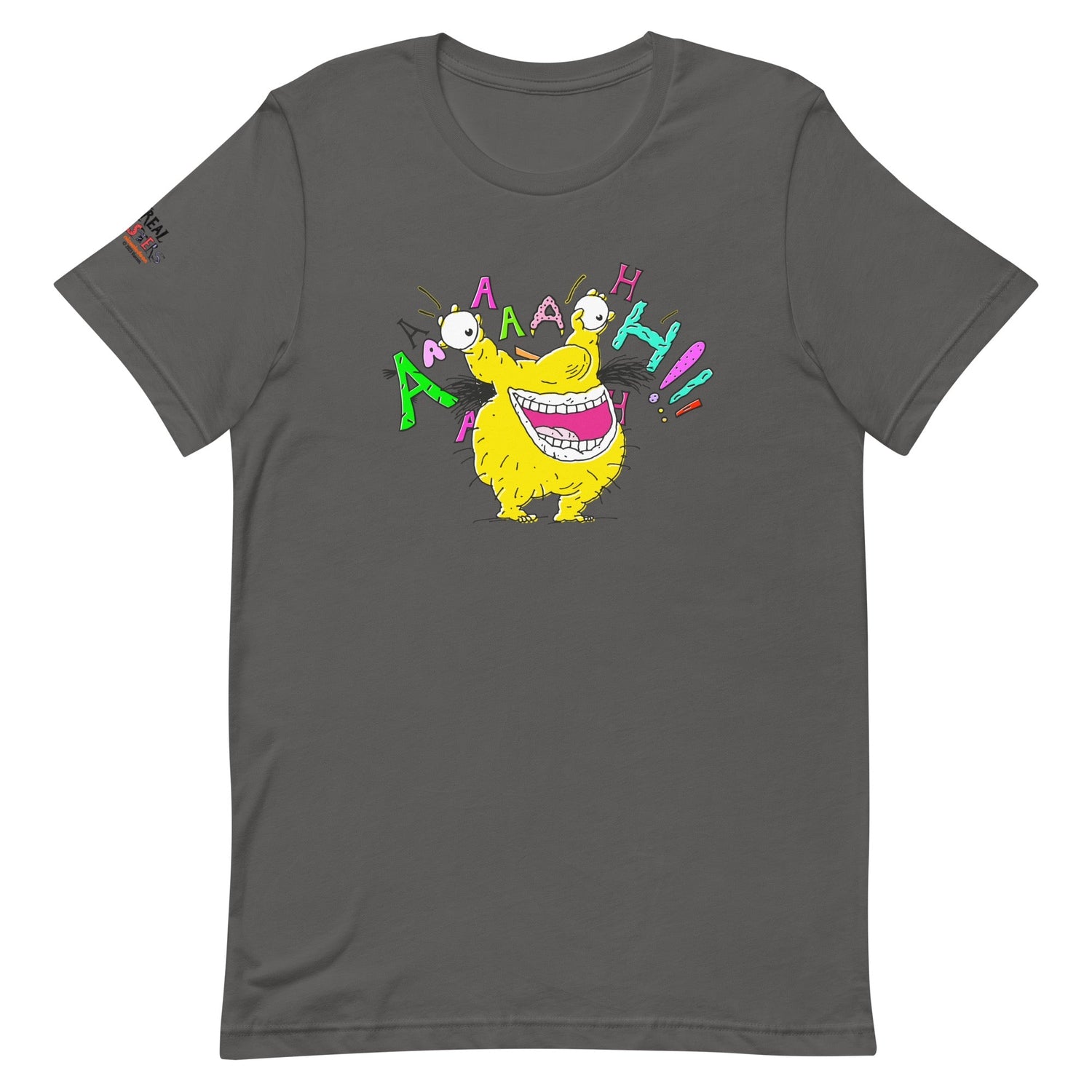 aaahh real monsters logo Aaahh!!! Real Monsters Krumm Aaahhh! Adult Short Sleeve T-Shirt – Paramount Shop