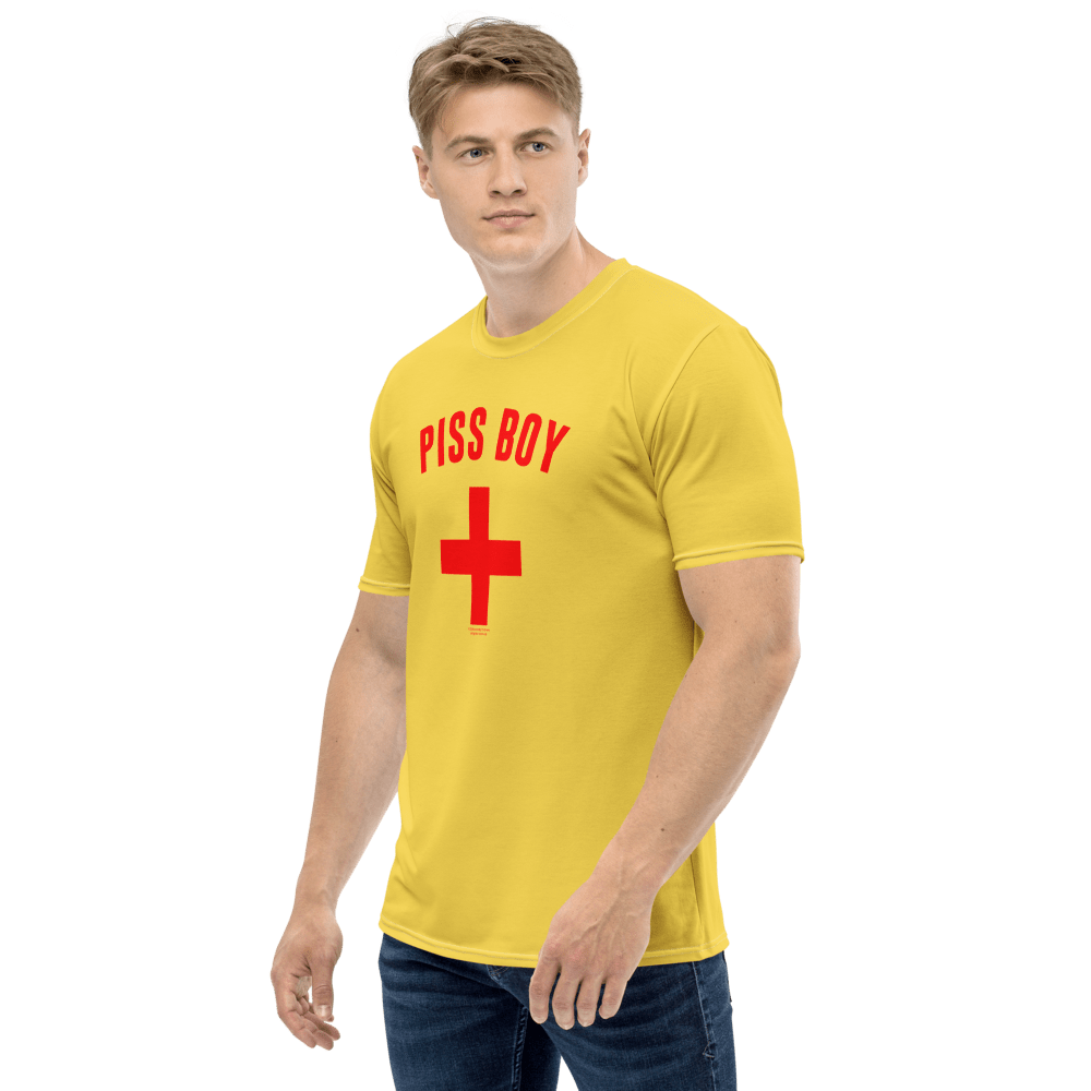 As Seen On Comedy Central Piss Boy Adult All - Over Print T - Shirt - Paramount Shop