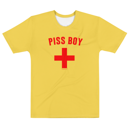 As Seen On Comedy Central Piss Boy Adult All - Over Print T - Shirt - Paramount Shop