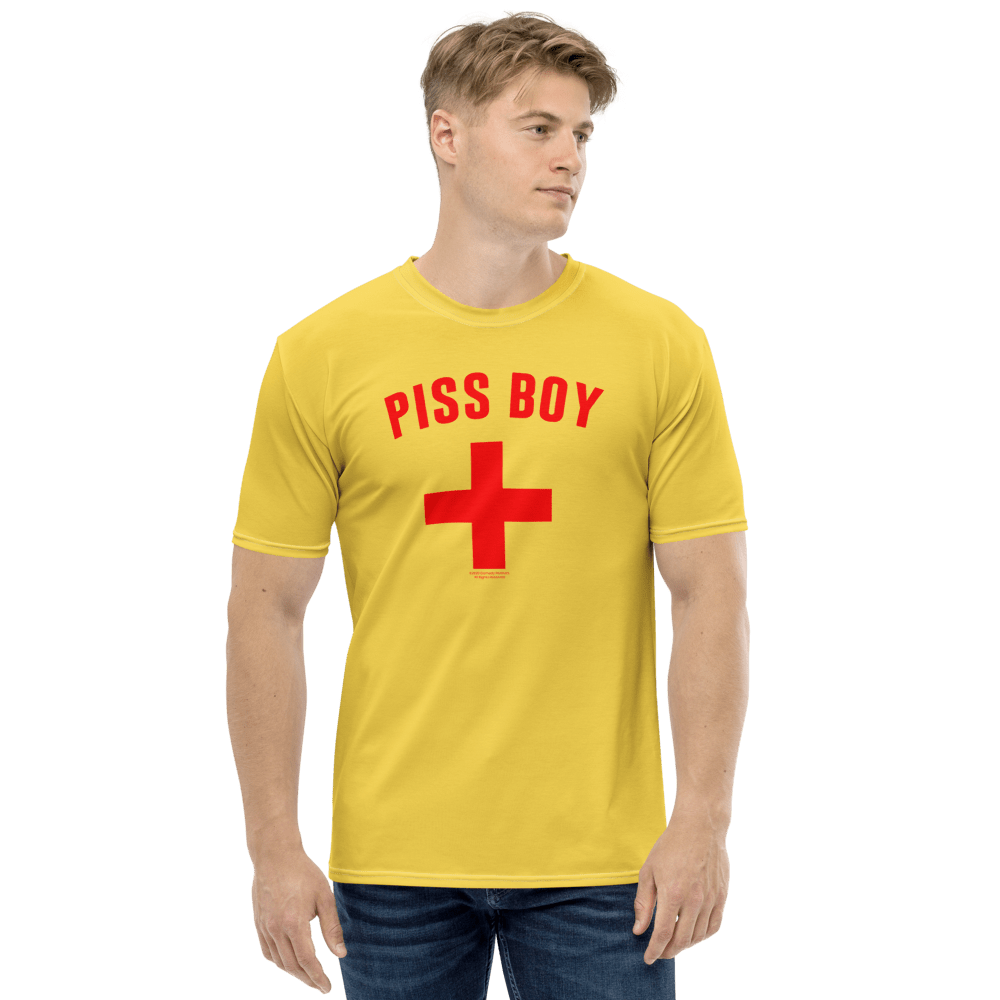 As Seen On Comedy Central Piss Boy Adult All - Over Print T - Shirt - Paramount Shop