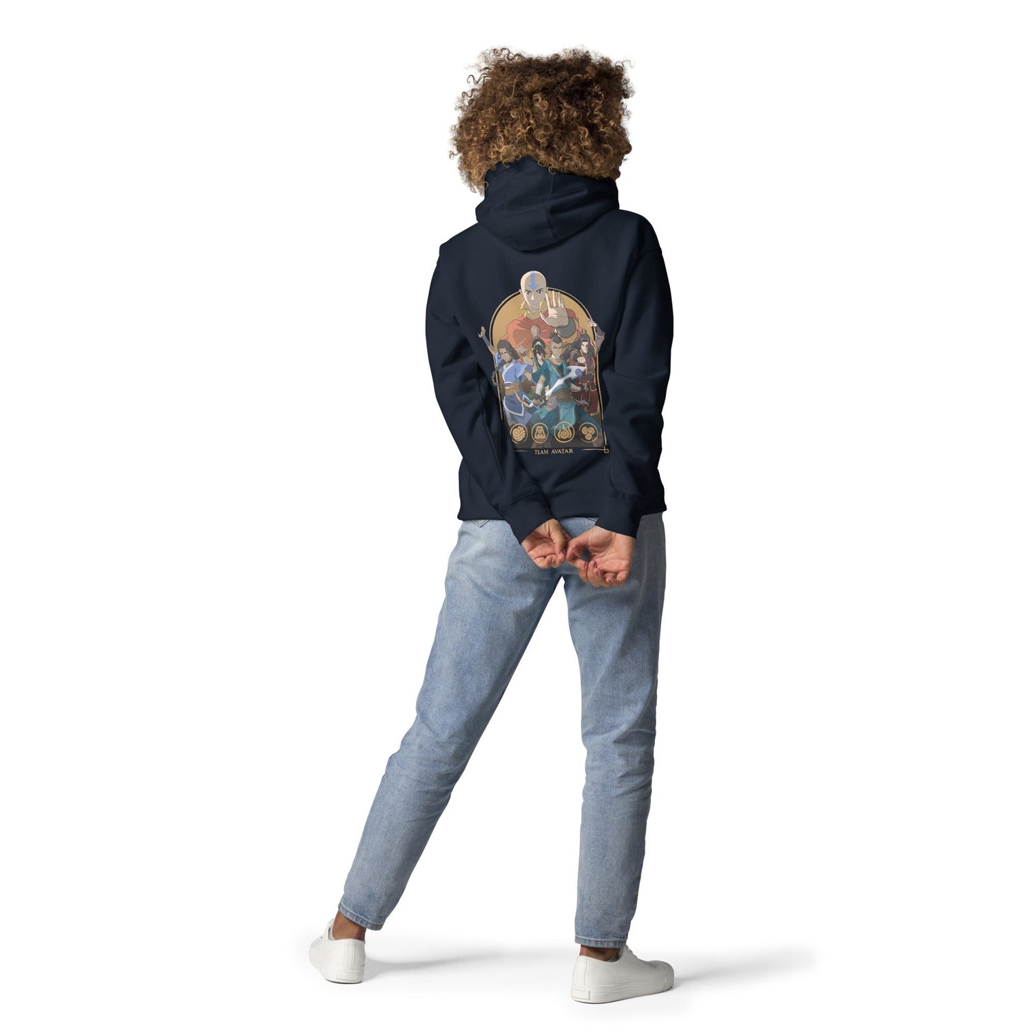 Avatar Aang: The Last Airbender Hoodie Aang Team Avatar - Paramount Shop