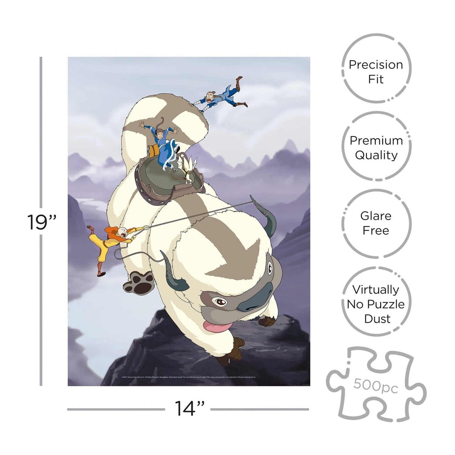 Avatar: The Last Airbender 500 Piece Puzzle - Paramount Shop
