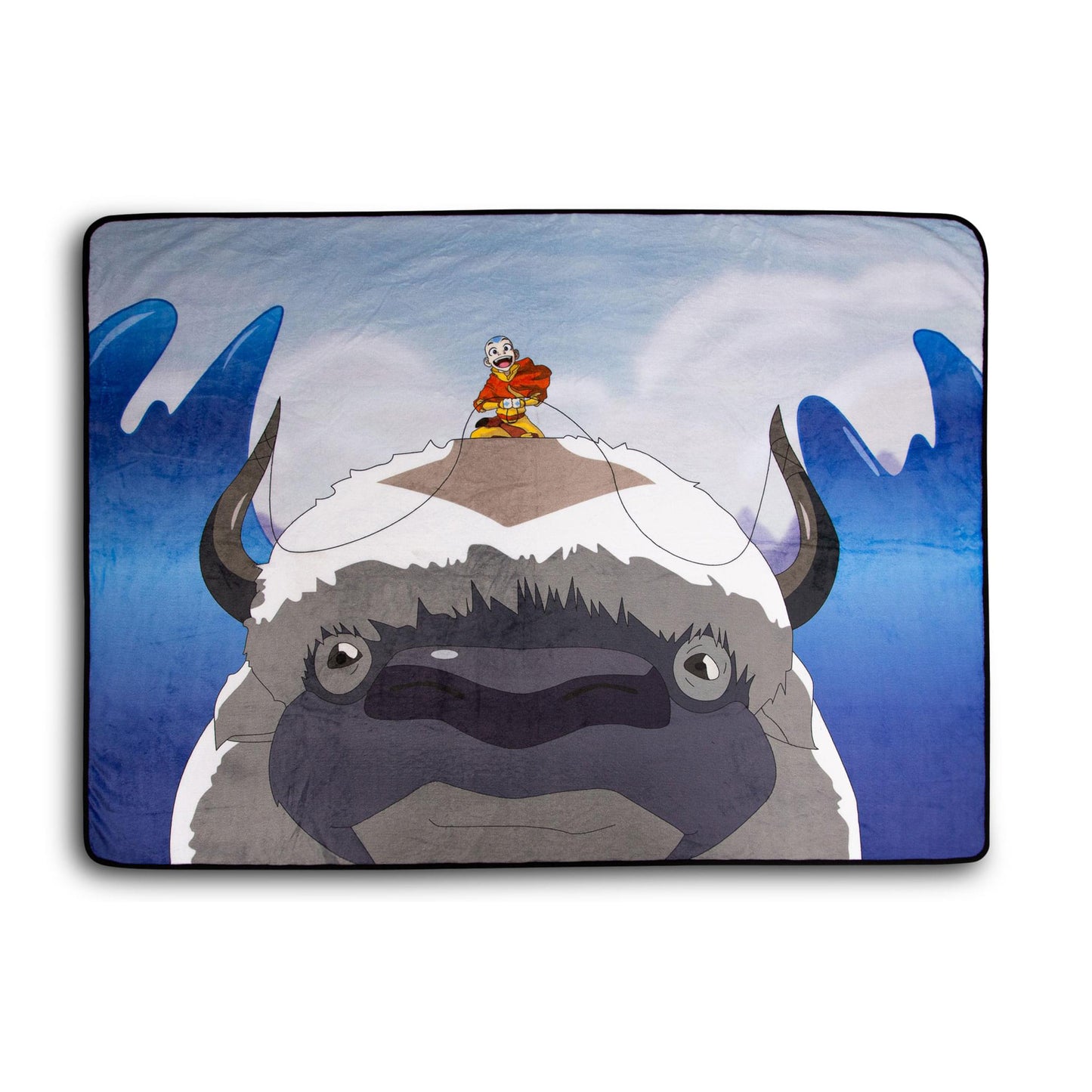Avatar: The Last Airbender Aang and Appa Fleece Blanket