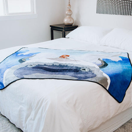 Avatar: The Last Airbender Aang and Appa Fleece Blanket - Paramount Shop