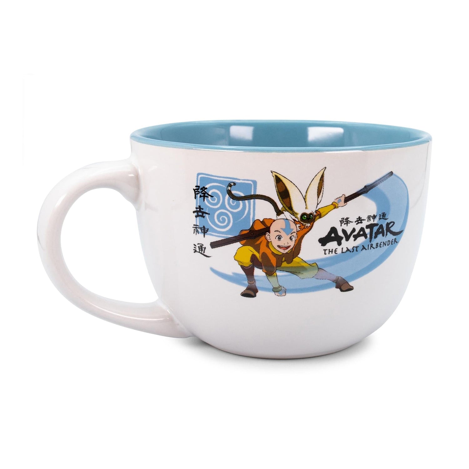 Avatar: The Last Airbender Aang and Momo Ceramic Soup Mug - Paramount Shop