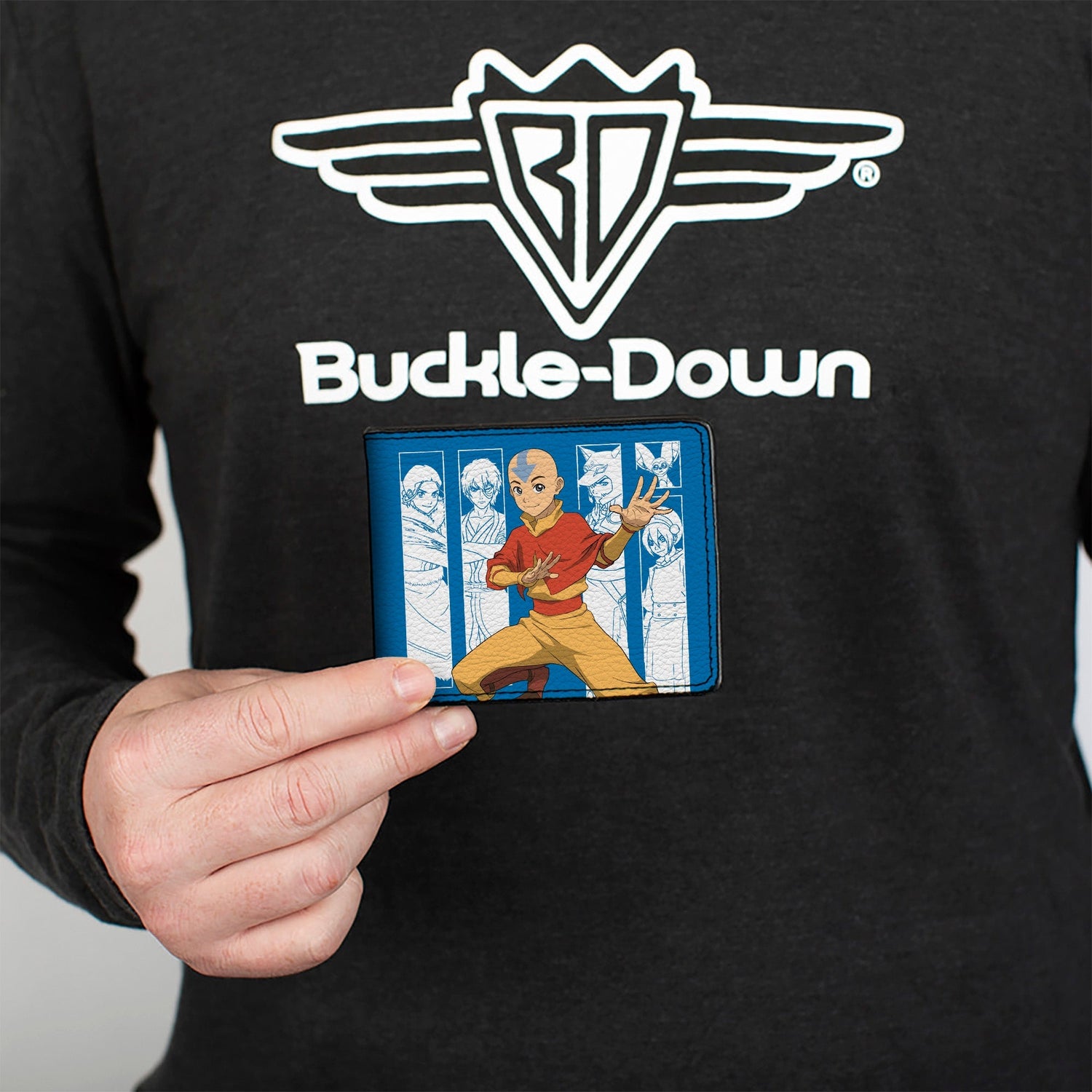 Avatar: The Last Airbender Aang Character Bi - Fold Wallet - Paramount Shop