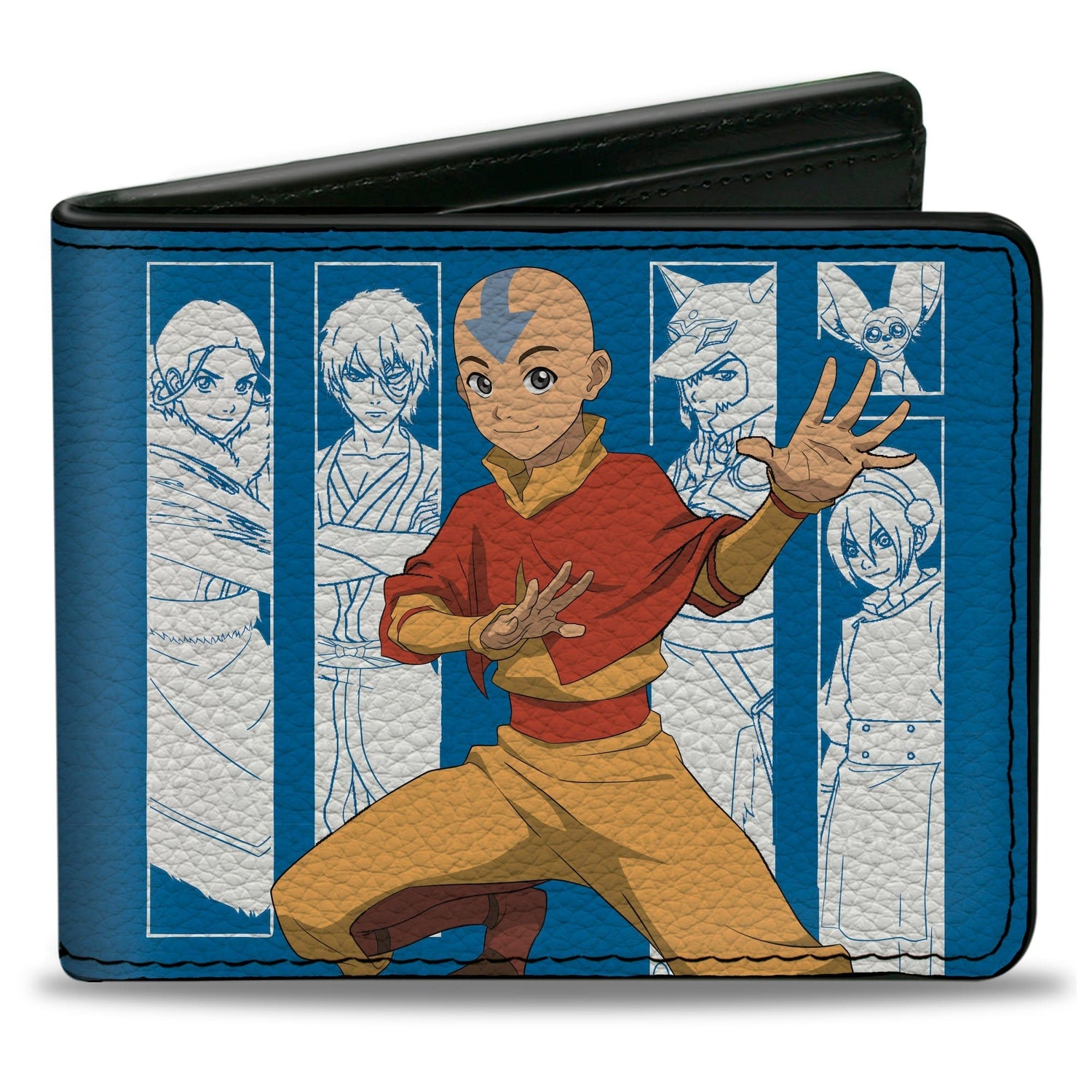 Avatar: The Last Airbender Aang Character Bi - Fold Wallet - Paramount Shop