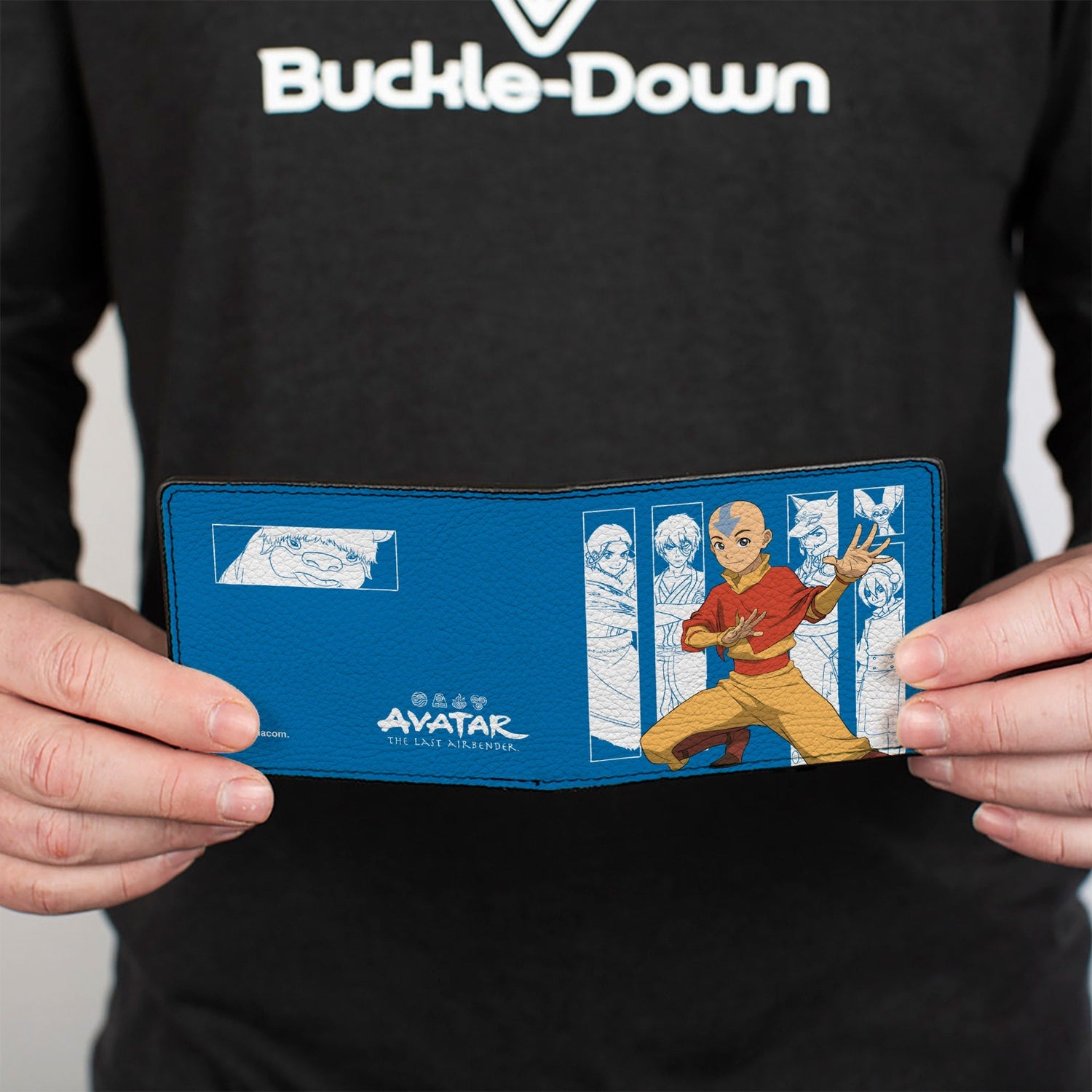 Avatar: The Last Airbender Aang Character Bi - Fold Wallet - Paramount Shop