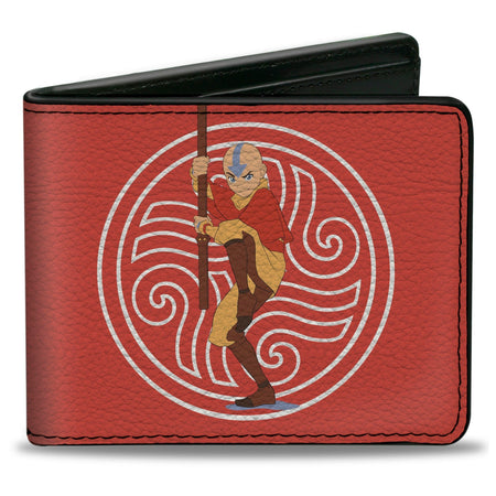 Avatar: The Last Airbender Aang Element Icon Bi - Fold Wallet - Paramount Shop