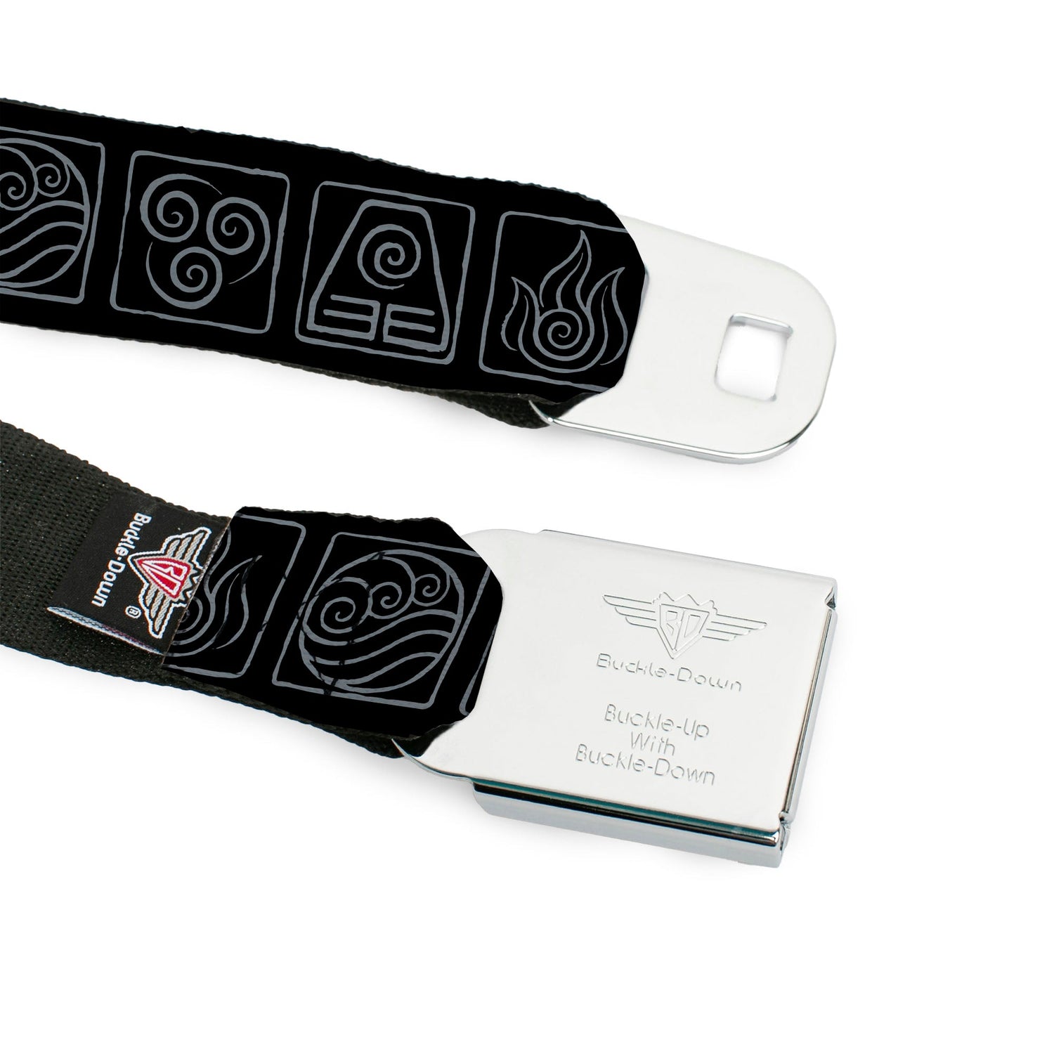 Avatar: The Last Airbender Aang Elements Seatbelt Belt - Paramount Shop