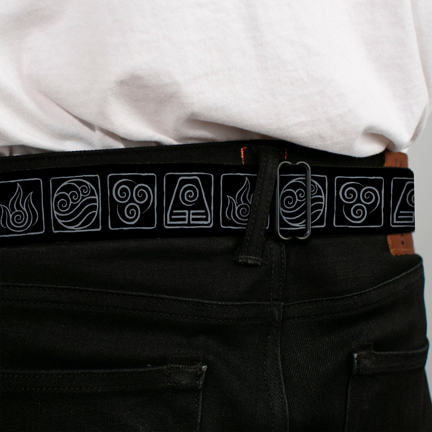 Avatar: The Last Airbender Aang Elements Seatbelt Belt - Paramount Shop