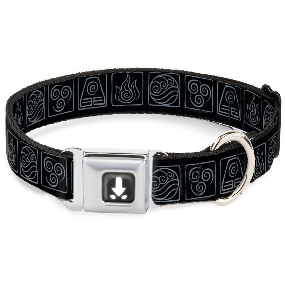 Avatar: The Last Airbender Aang Elements Seatbelt Dog Collar - Paramount Shop