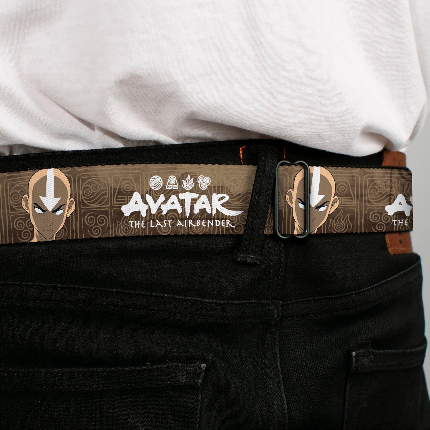 Avatar: The Last Airbender Aang Face Close - Up Seatbelt Belt - Paramount Shop