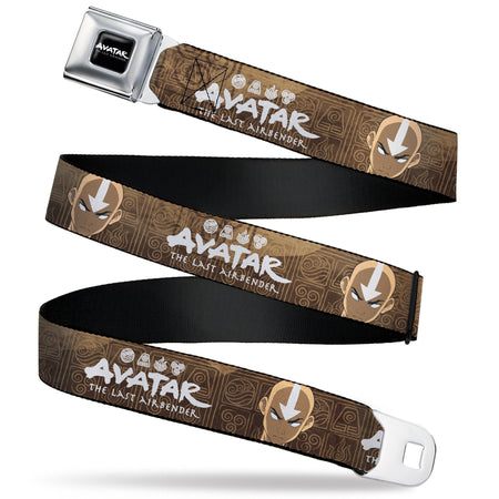 Avatar: The Last Airbender Aang Face Close - Up Seatbelt Belt - Paramount Shop