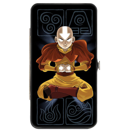 Avatar: The Last Airbender Aang Meditating Hinged Wallet - Paramount Shop