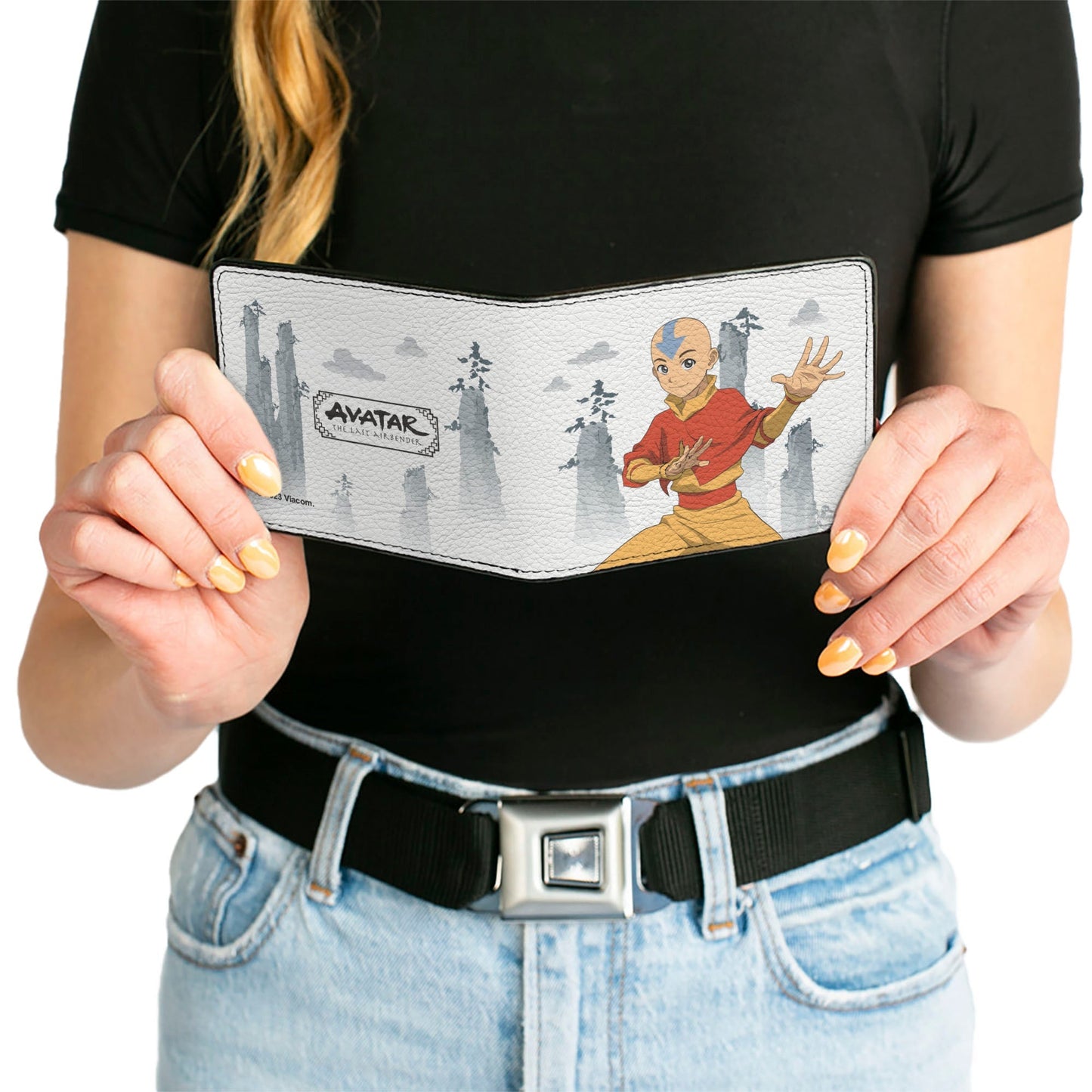 Avatar: The Last Airbender Aang Scenery Bi - Fold Wallet - Paramount Shop