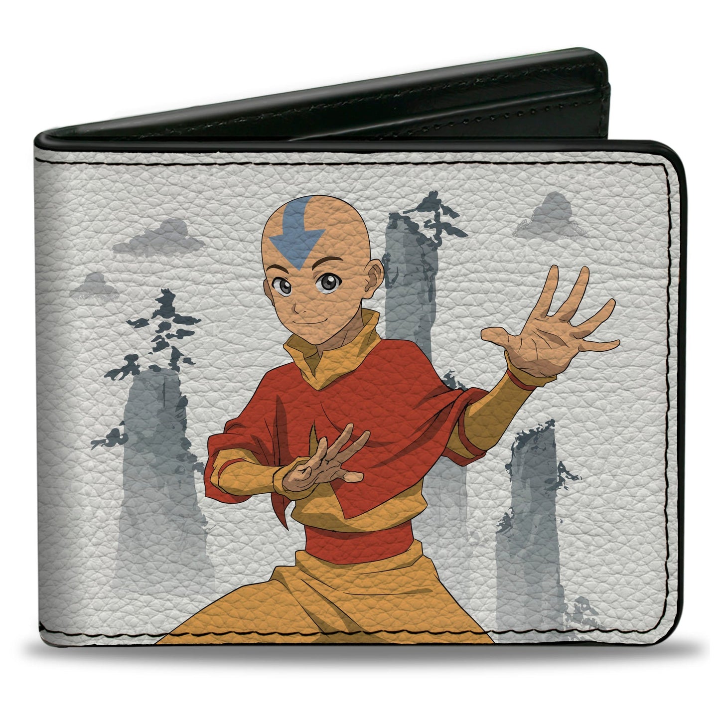 Avatar: The Last Airbender Aang Scenery Bi - Fold Wallet - Paramount Shop