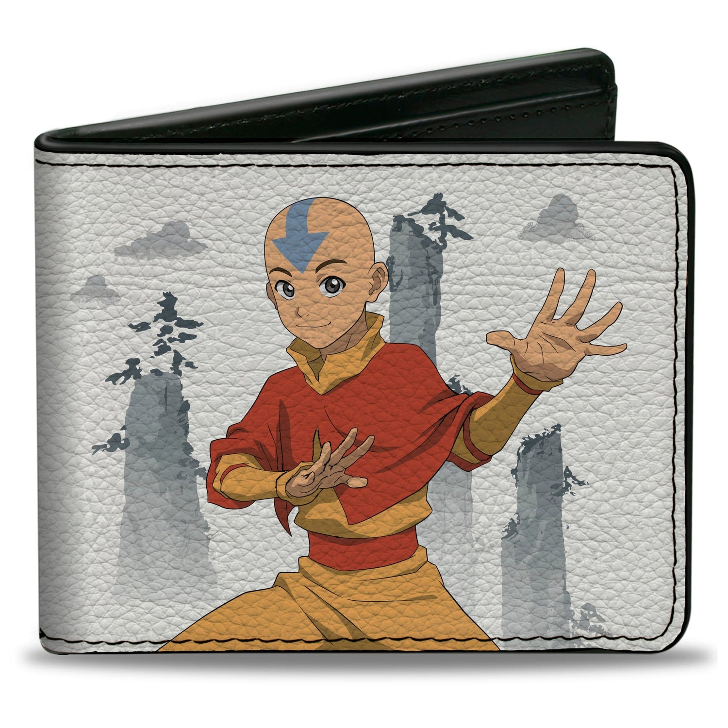 Avatar: The Last Airbender Aang Scenery Bi - Fold Wallet - Paramount Shop