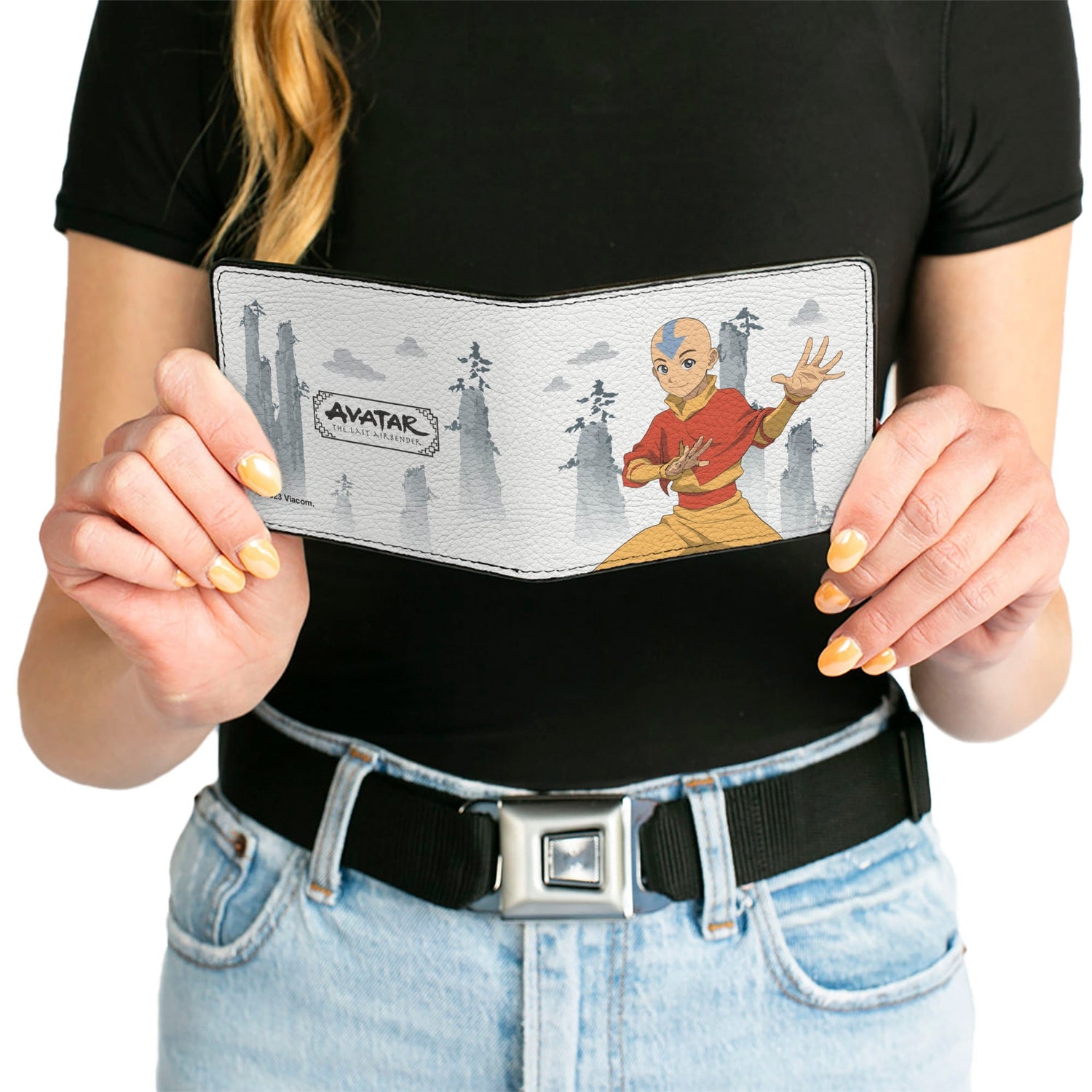 Avatar: The Last Airbender Aang Scenery Bi - Fold Wallet - Paramount Shop