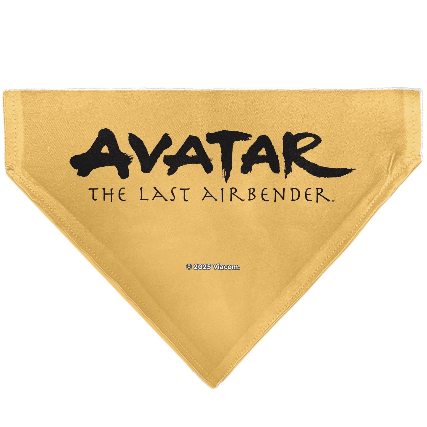 Avatar The Last Airbender Action Pose Yellow Pet Bandana - Paramount Shop