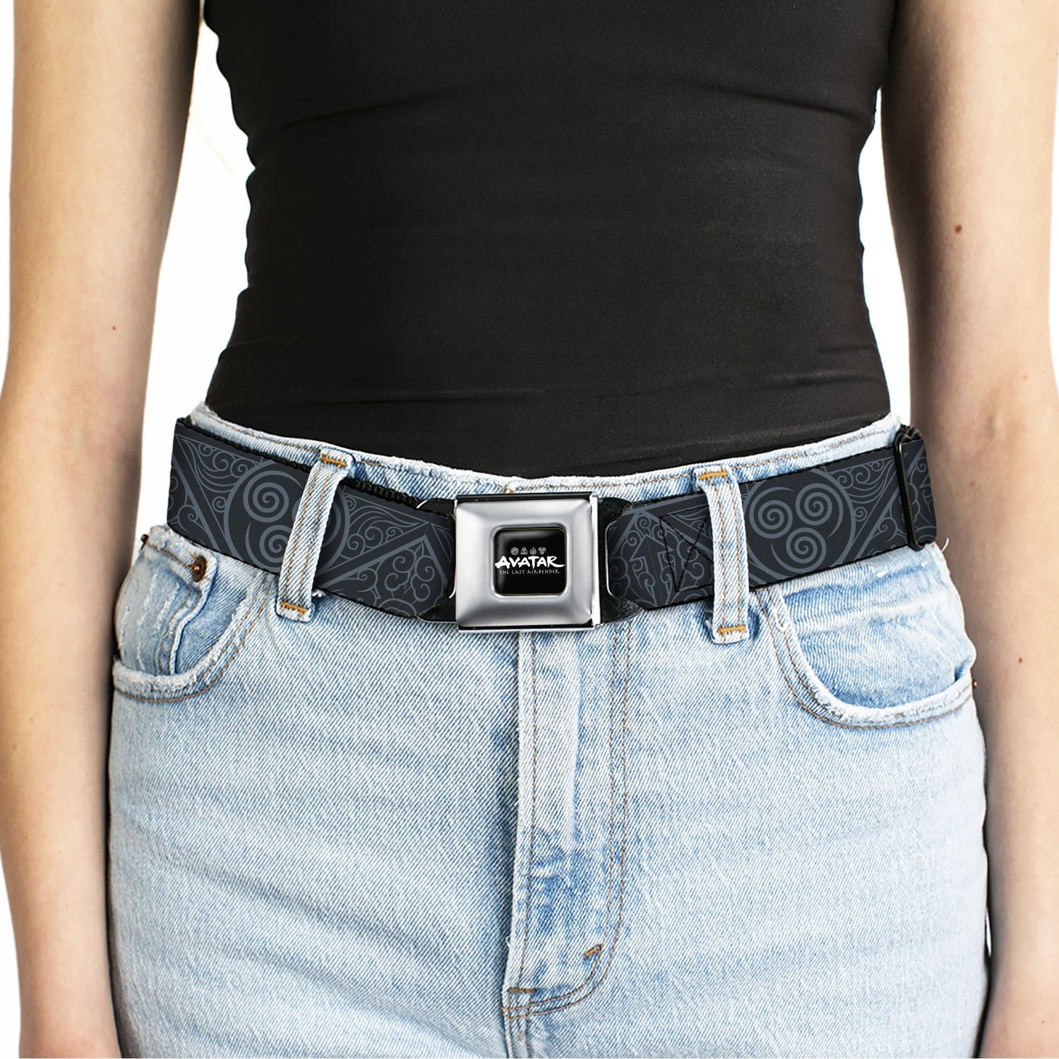 Avatar: The Last Airbender Air Element Logo Seatbelt Belt - Paramount Shop