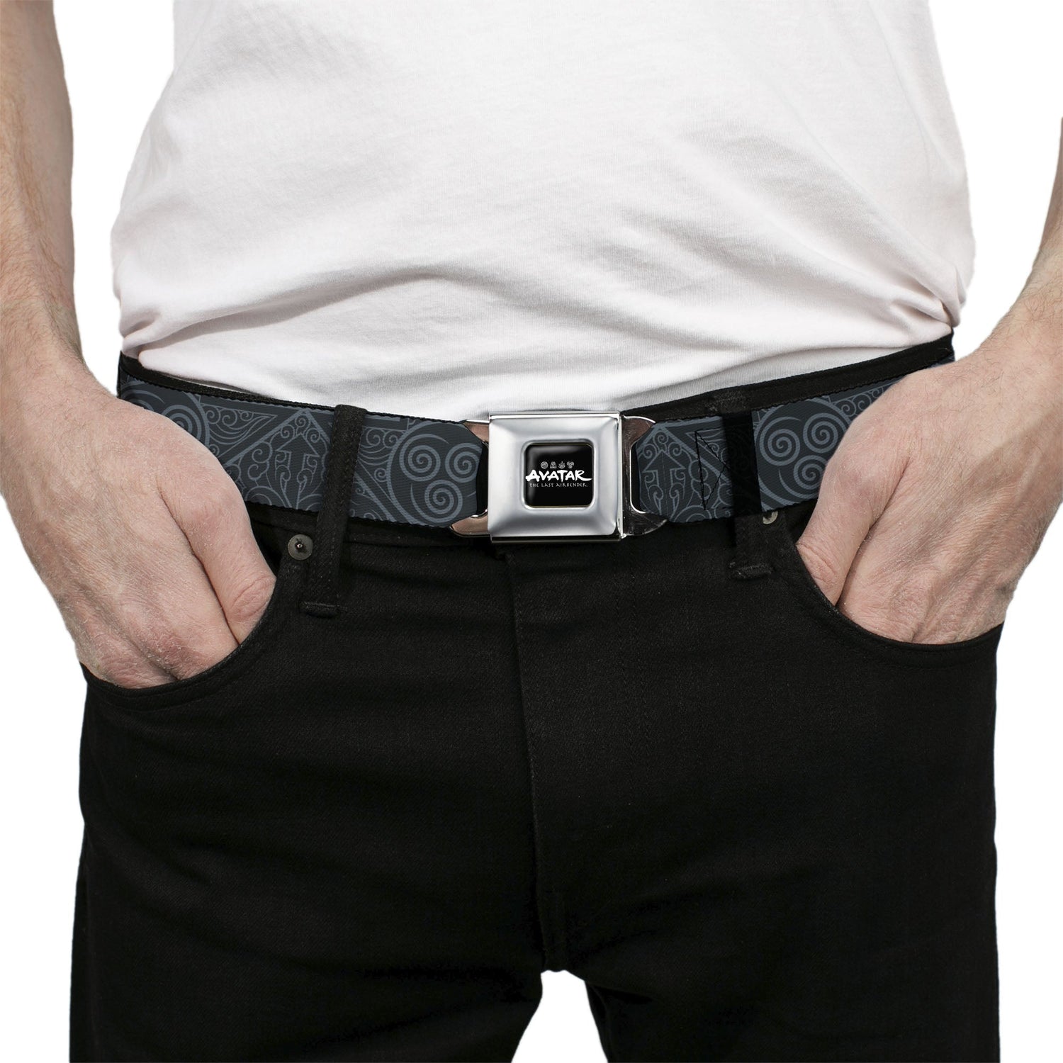 Avatar: The Last Airbender Air Element Logo Seatbelt Belt - Paramount Shop