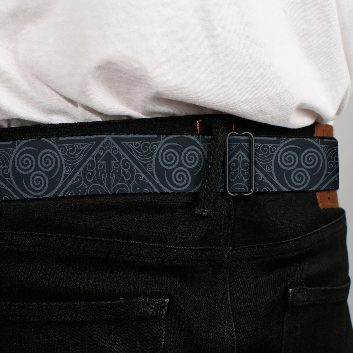 Avatar: The Last Airbender Air Element Logo Seatbelt Belt - Paramount Shop