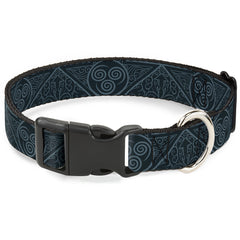 Avatar: The Last Airbender Air Symbol Plastic Clip Pet Collar - 0.5" WIDE / SMALL - 7-8.5 Inches