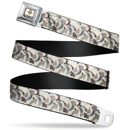 Avatar: The Last Airbender Appa Face Close - Up Seatbelt Belt - Paramount Shop