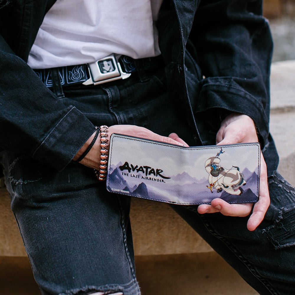 Avatar: The Last Airbender Appa & Gaang Bi - Fold Wallet - Paramount Shop