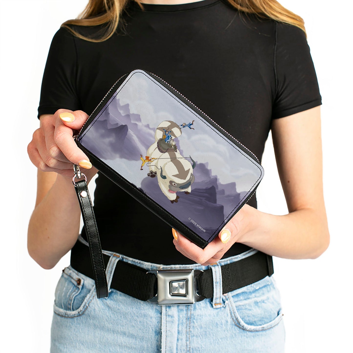 Avatar: The Last Airbender Appa & Gaang Mountain Scene Wallet - Paramount Shop