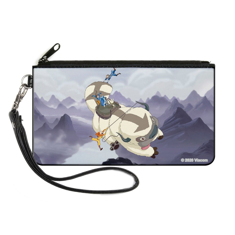 Avatar: The Last Airbender Appa Group Canvas Zipper Wallet - Paramount Shop
