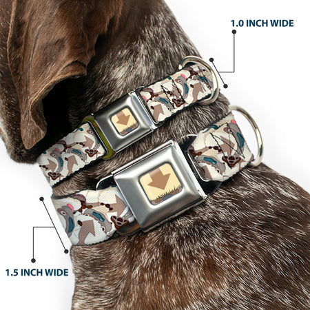 Avatar: The Last Airbender Appa Poses Seatbelt Dog Collar - Paramount Shop