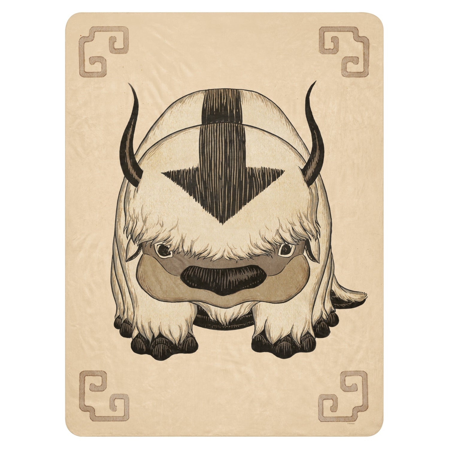 Avatar: The Last Airbender Appa Premium Sherpa Blanket - Paramount Shop