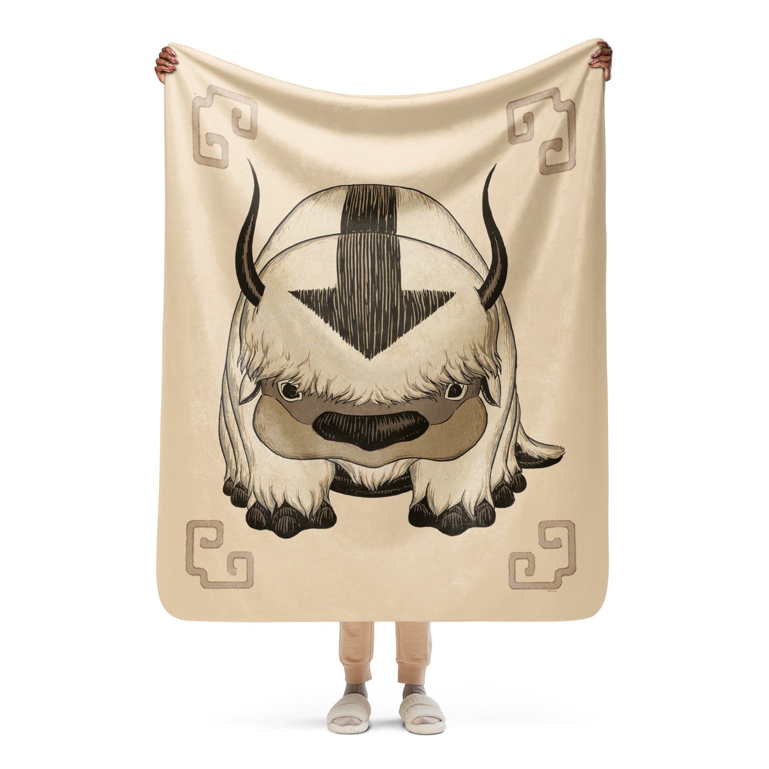 Avatar: The Last Airbender Appa Premium Sherpa Blanket - Paramount Shop