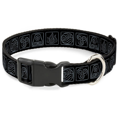 Avatar The Last Airbender Bending Elements Plastic Clip Collar - Paramount Shop