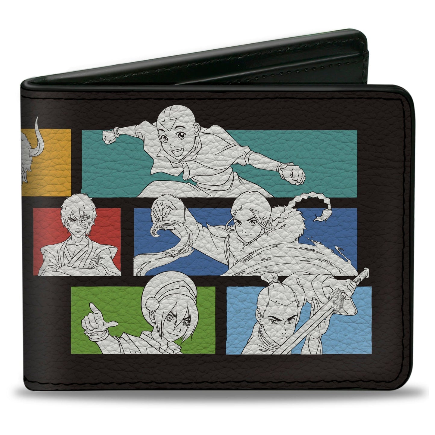 Avatar: The Last Airbender Character Blocks Bi - Fold Wallet - Paramount Shop
