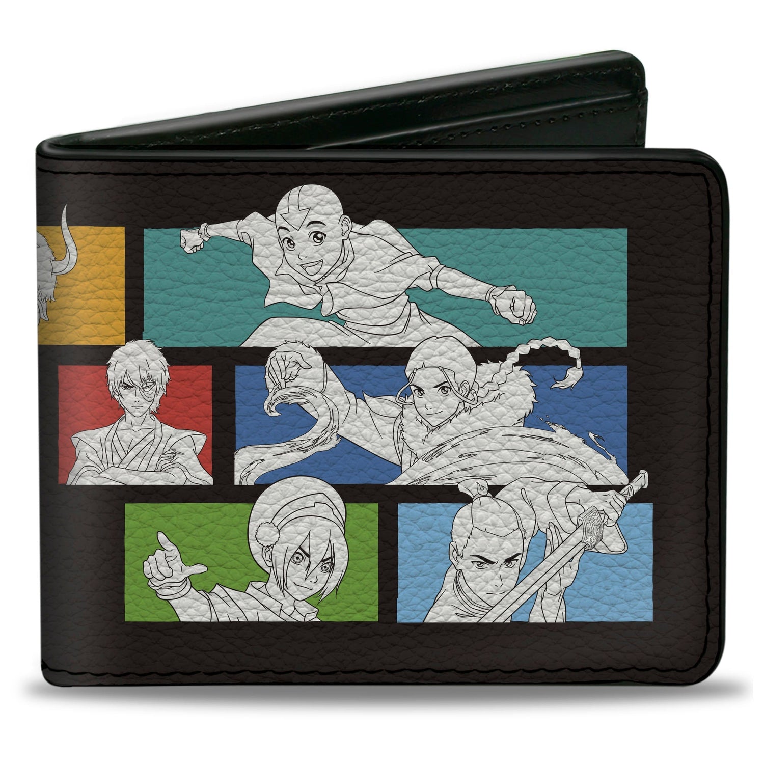 Avatar: The Last Airbender Character Blocks Bi - Fold Wallet - Paramount Shop
