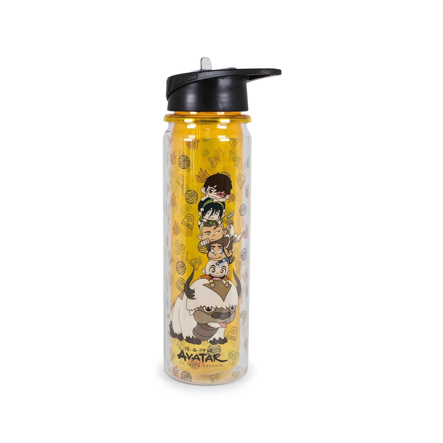 Avatar: The Last Airbender Chibi Characters Water Bottle