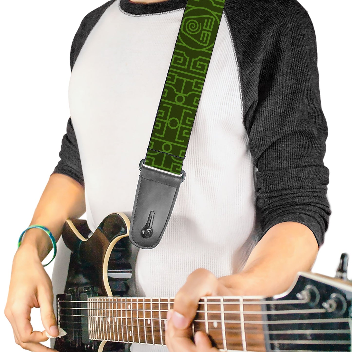 Avatar: The Last Airbender Earth Element Guitar Strap - Paramount Shop