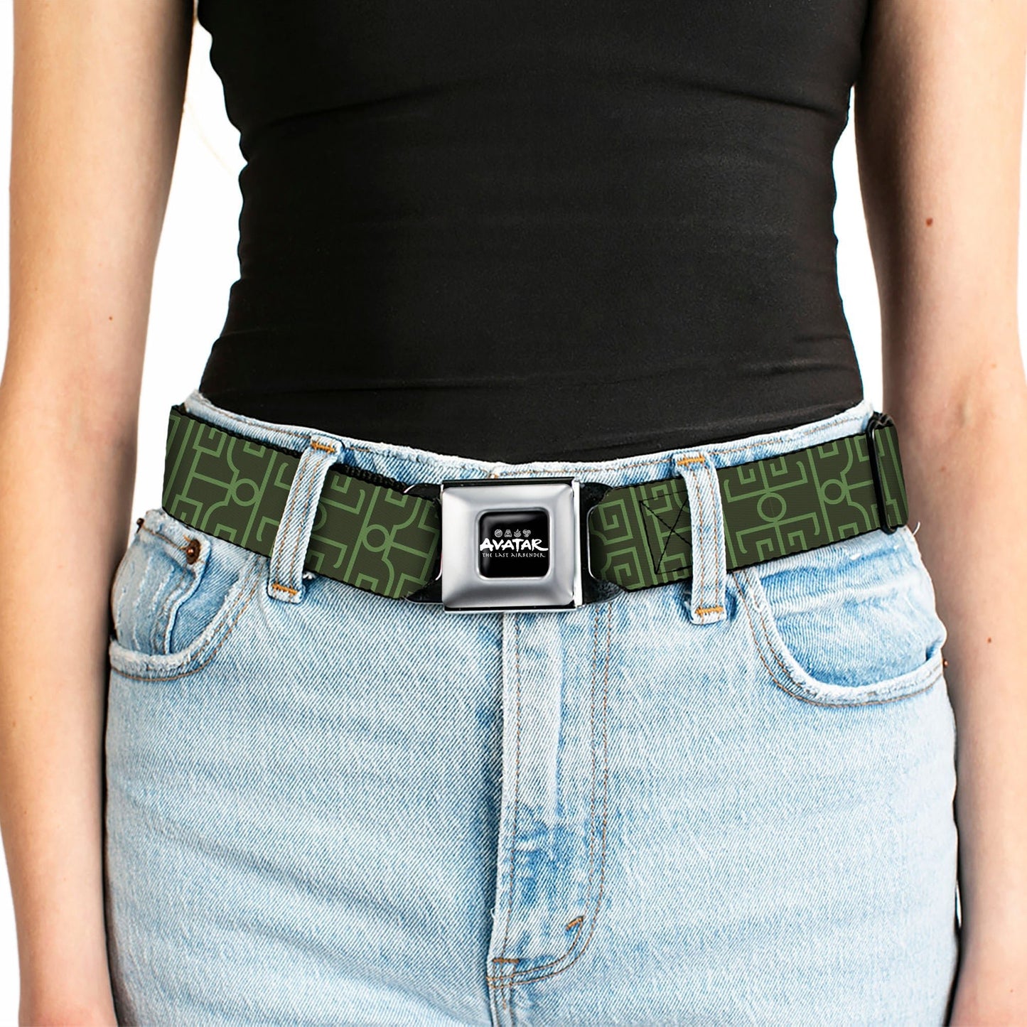 Avatar: The Last Airbender Earth Element Seatbelt Belt - Paramount Shop