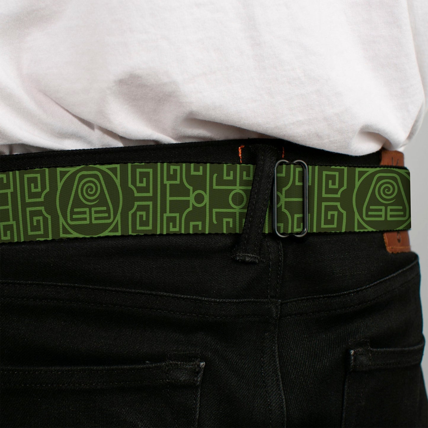 Avatar: The Last Airbender Earth Element Seatbelt Belt - Paramount Shop