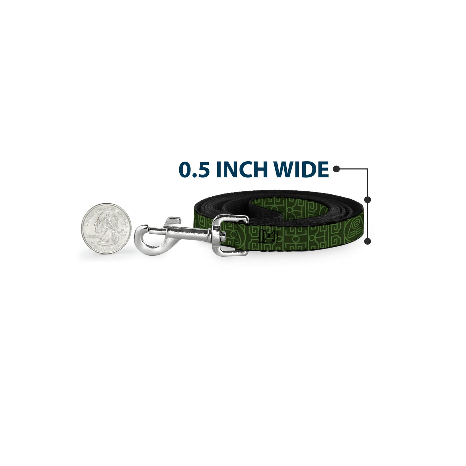 Avatar: The Last Airbender Earth Element Symbol Dog Leash - Paramount Shop