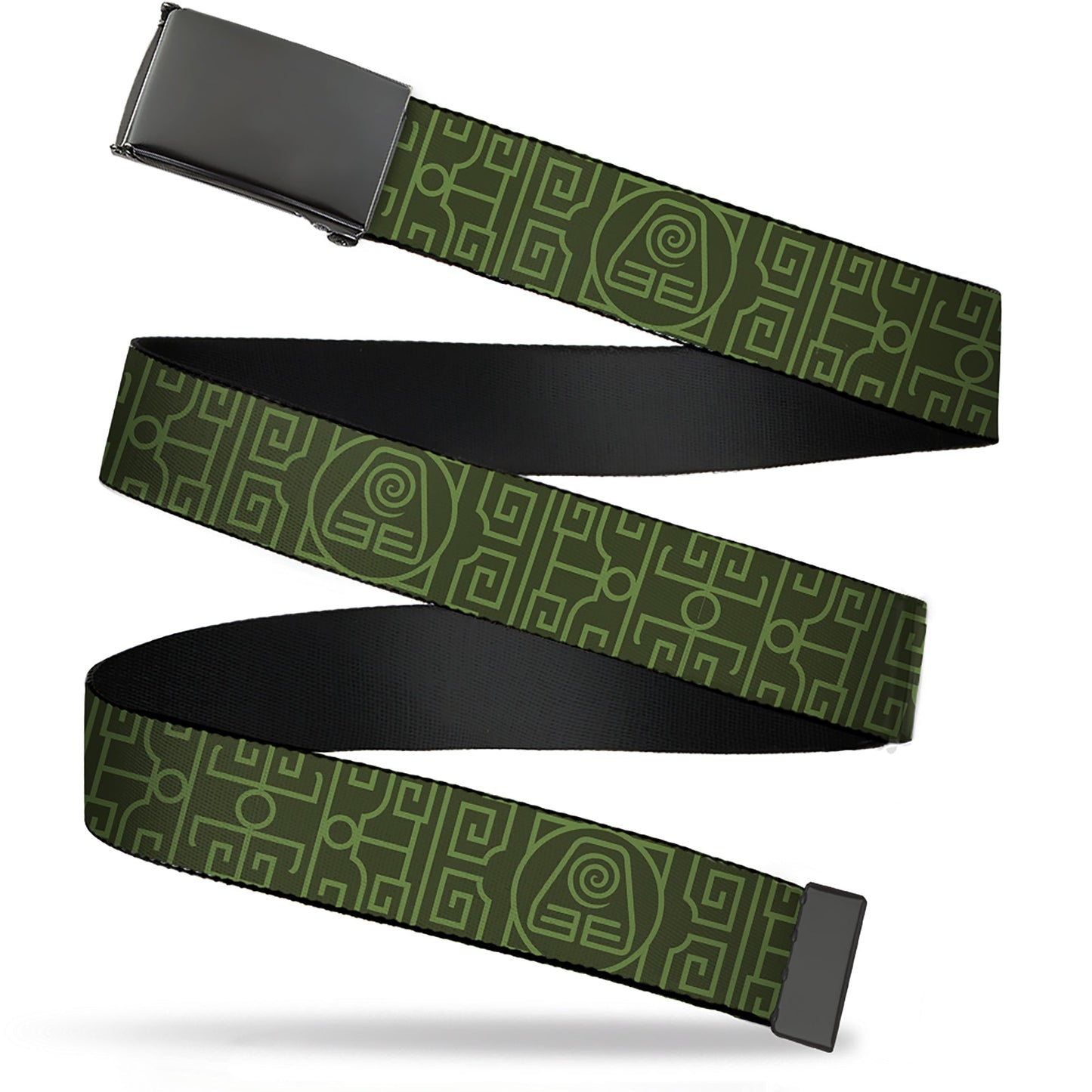 Avatar The Last Airbender Earth Element Symbol Web Belt - Paramount Shop