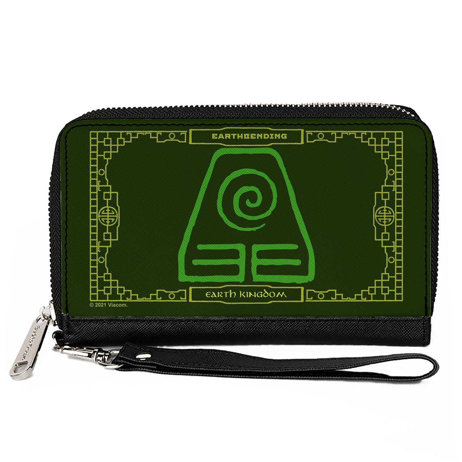Avatar: The Last Airbender Earth Kingdom Earthbending Zip Wallet - Paramount Shop