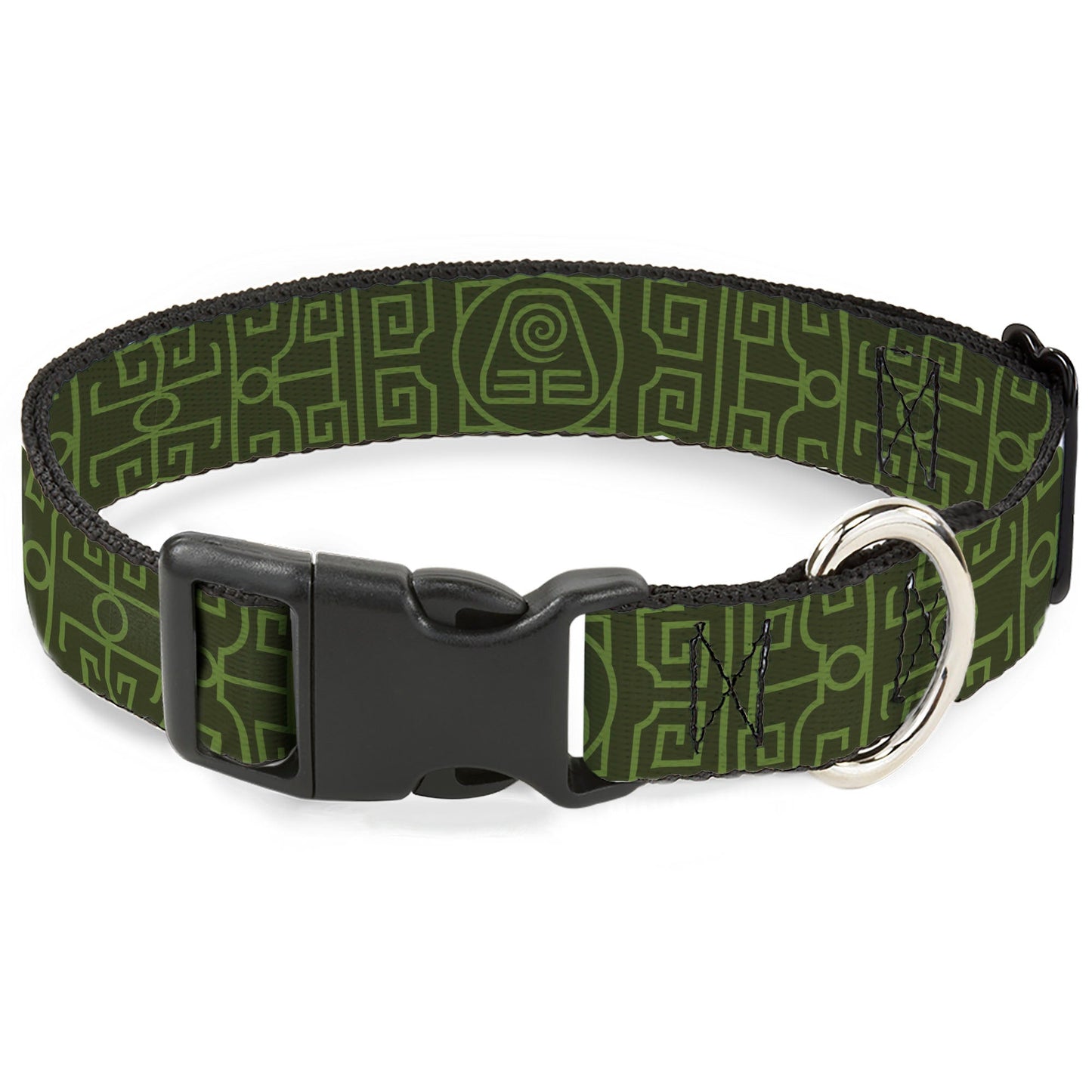 Avatar: The Last Airbender Earth Symbol Plastic Clip Pet Collar - Paramount Shop