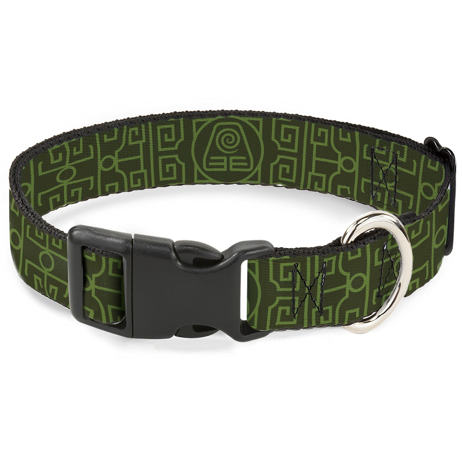 Avatar: The Last Airbender Earth Symbol Plastic Clip Pet Collar - Paramount Shop