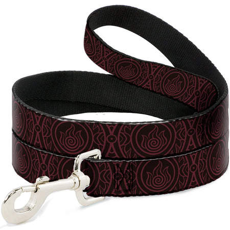 Avatar: The Last Airbender Fire Element Symbol Dog Leash - Paramount Shop